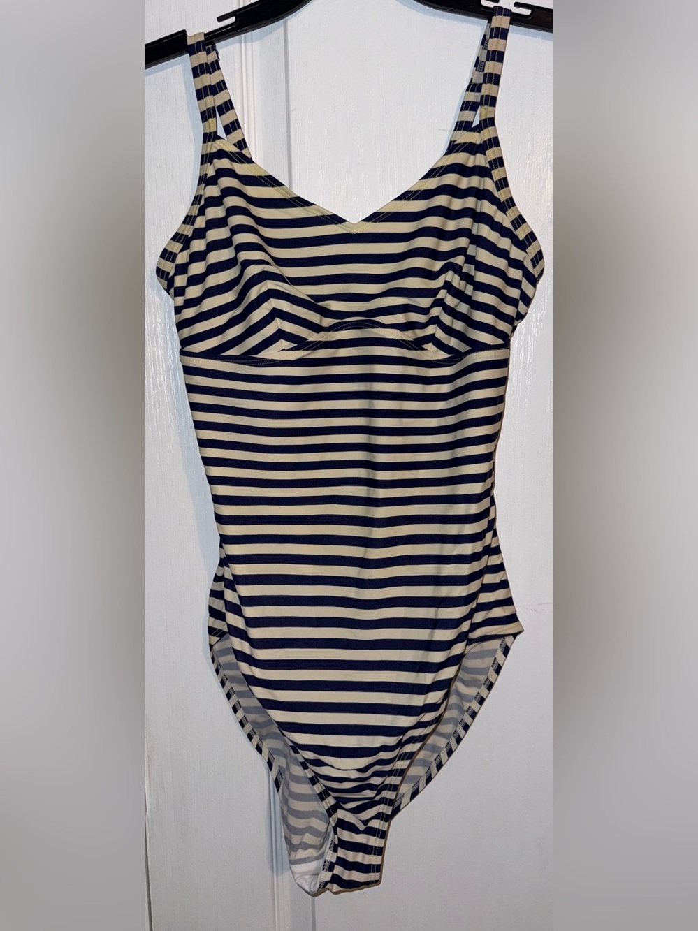 Boden Striped One Piece Swimsuit Size 10